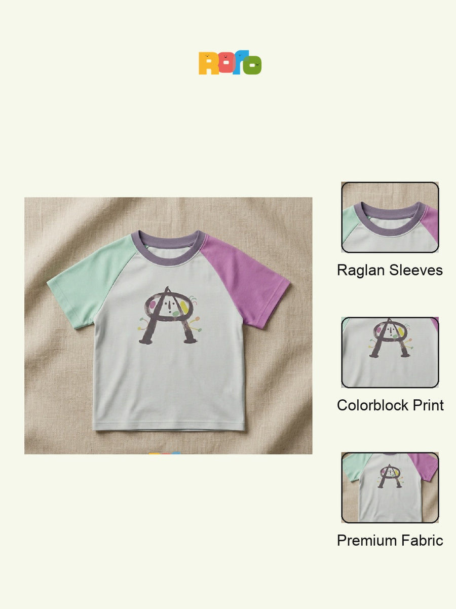 Unisex Colorblock Raglan T-Shirt