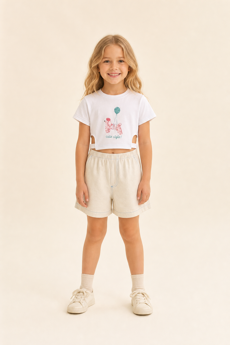 Girls Short Sleeve Graphic T-Shirt