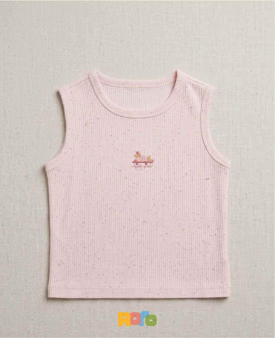 Unisex Ribbed Sleeveless Tank Top